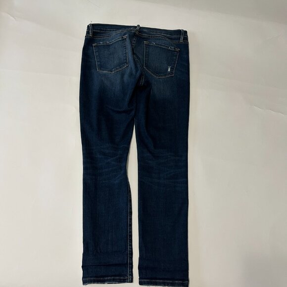 Frame Le Garcon Mid Rise Straight Fit Jeans Women size 28 Caribou Distressed - Picture 9 of 14